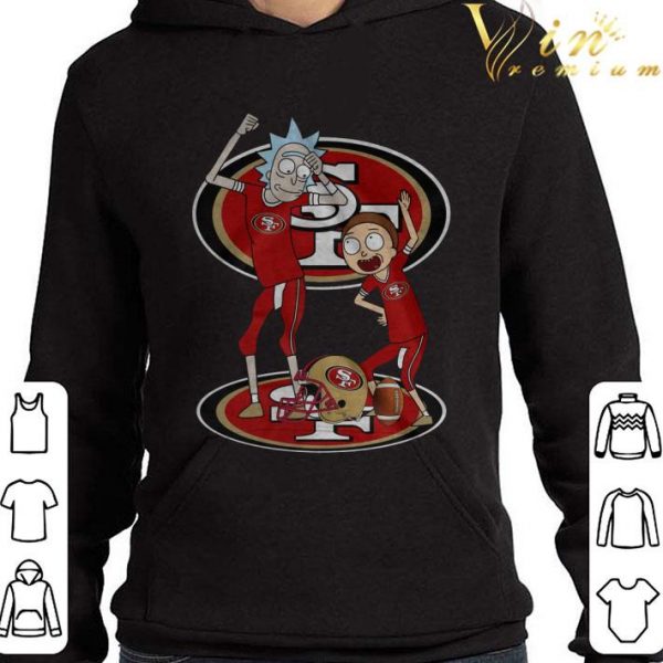 San Francisco 49ers Rick and Morty Shirt