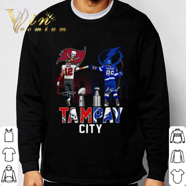 Tampay City Champions Tampa Bay Buccaneers Tampa Bay Lightning shirt