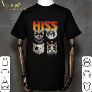 Hiss Meow Cats Rock Band Member Kiss Shirt 1