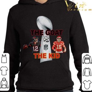 The Goat vs The Kid Super Bowl 2021 Tom Brady TB Bucs vs KC Chiefs Patrick Mahomes Shirt 3