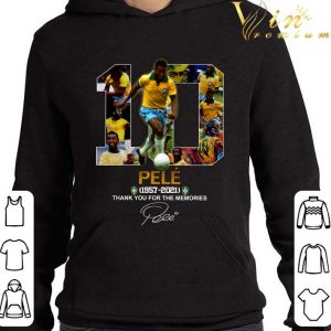 No. 10 Pele 1957-2021 thank you for the memories signature King of football shirt 3