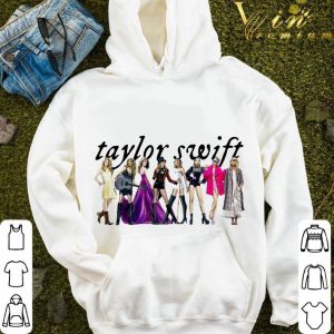 Official 2021 Brand New Taylor Swift Eras Through EVERMORE Ultra Cotton shirt 3