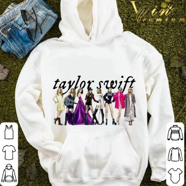 Official 2021 Brand New Taylor Swift Eras Through EVERMORE Ultra Cotton shirt