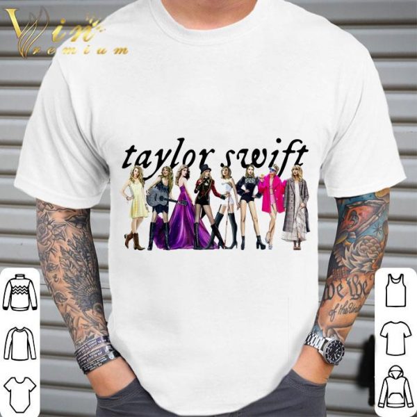 Official 2021 Brand New Taylor Swift Eras Through EVERMORE Ultra Cotton shirt