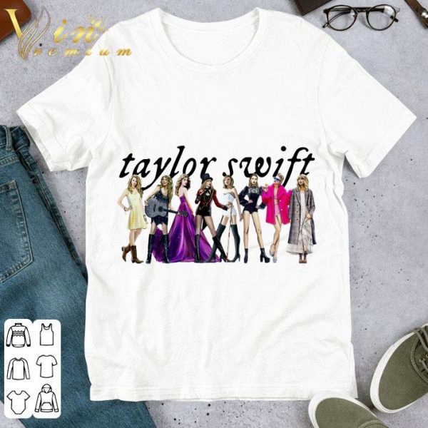 Official 2021 Brand New Taylor Swift Eras Through EVERMORE Ultra Cotton shirt