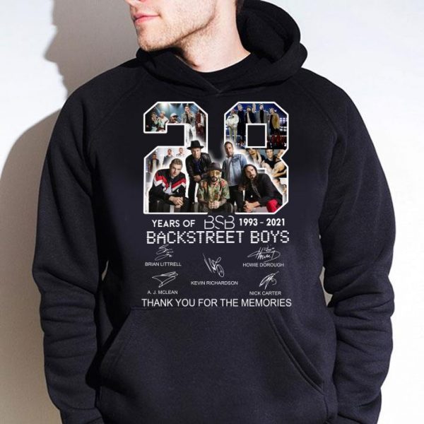 Official 28 years of BSB 1993-2021 Backstreet Boys shirt