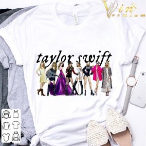 Official 2021 Brand New Taylor Swift Eras Through EVERMORE Ultra Cotton shirt 2