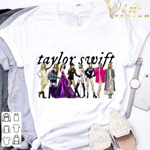 Official 2021 Brand New Taylor Swift Eras Through EVERMORE Ultra Cotton shirt