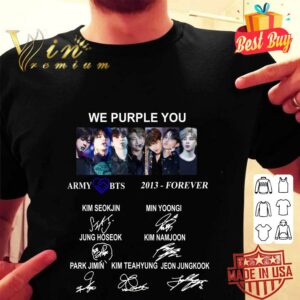 Official We Purpel You BTS shirt 1