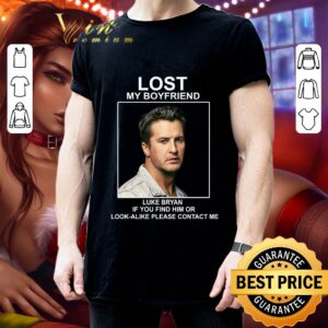 Premium Lost my boyfriend Luke Bryan if you find him or look-alike shirt 2