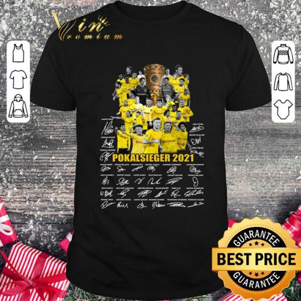 Awesome Borussia Dortmund Champions national cup Cup 2020 - 2021, Borussia Dortmund pokalsieger 2021 shirt