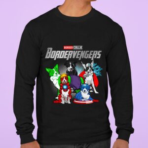 Premium Bordervengers Border Collie And Avengers Dog Lover Marvel Dog shirt 2