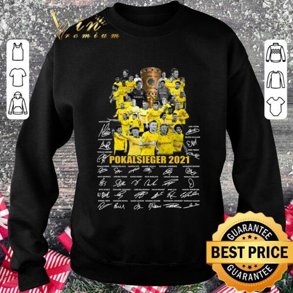Awesome Borussia Dortmund Champions national cup Cup 2020 - 2021, Borussia Dortmund pokalsieger 2021 shirt