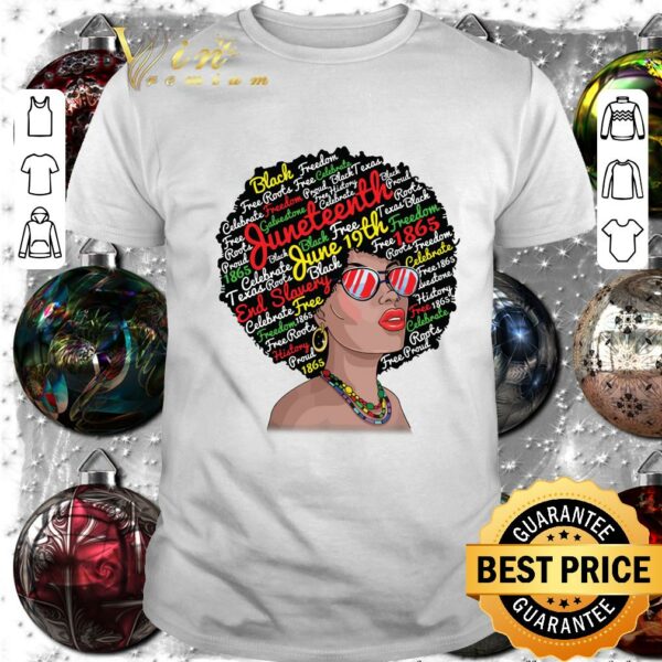 Best Awesome Juneteenth Queen Melanin African American shirt