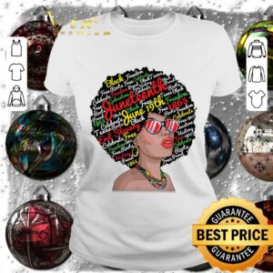 Best Awesome Juneteenth Queen Melanin African American shirt 1