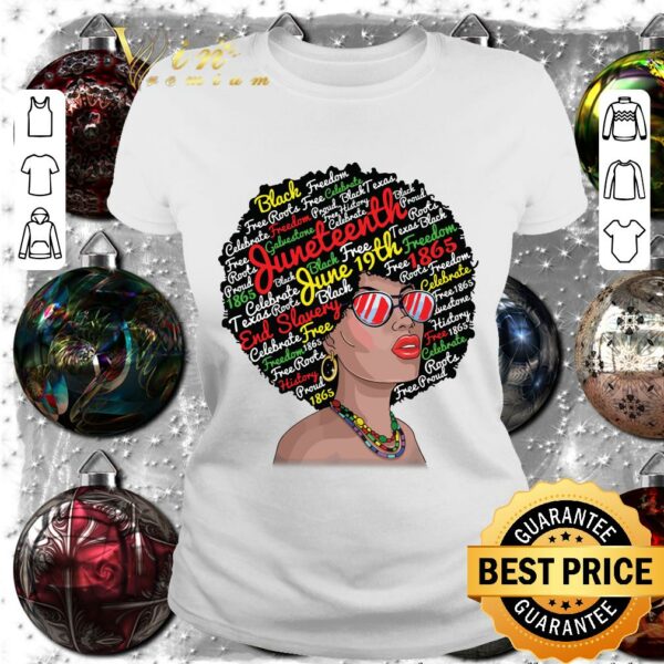 Best Awesome Juneteenth Queen Melanin African American shirt