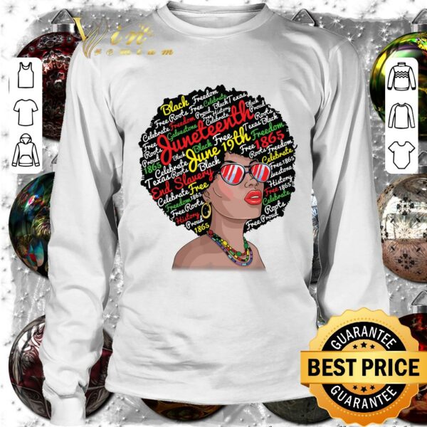 Best Awesome Juneteenth Queen Melanin African American shirt