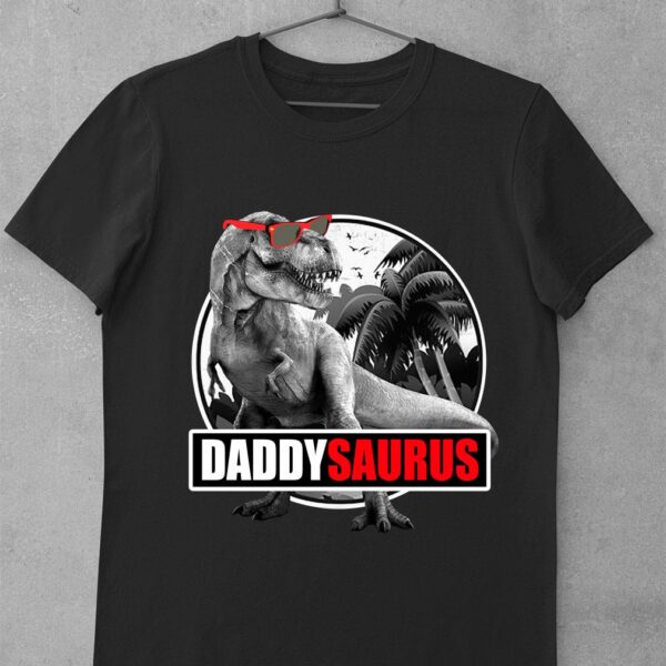 Best Daddysaurus Dad Dinosaur Father's Day shirt