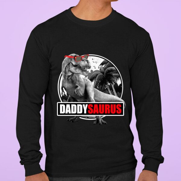 Best Daddysaurus Dad Dinosaur Father's Day shirt
