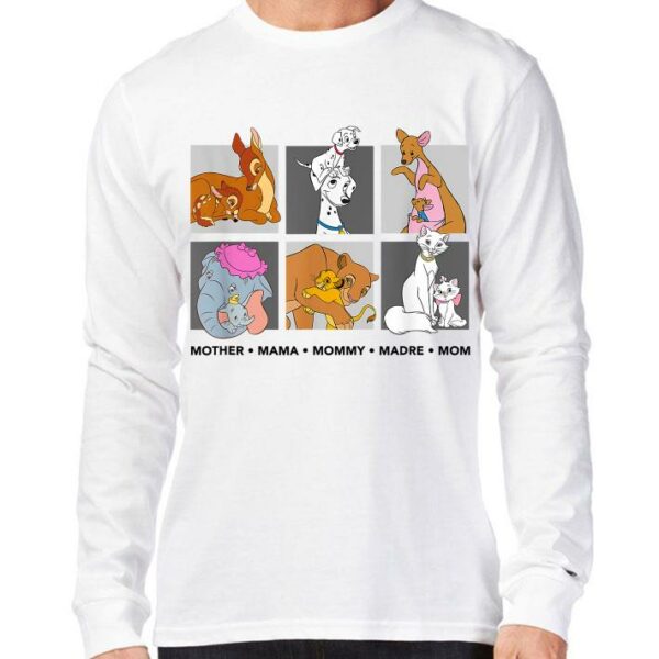 Funny Disney Characters Neutral Mother's Day shirt