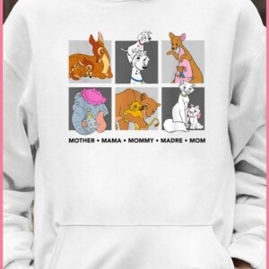 Funny Disney Characters Neutral Mother's Day shirt 3
