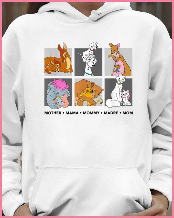 Funny Disney Characters Neutral Mother's Day shirt