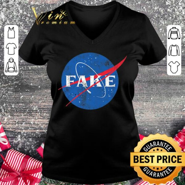 Premium FAKE Space Hoax Parody Moon Landing Mars Probe Ball shirt