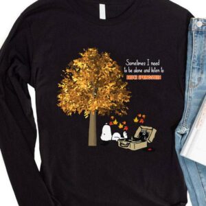 Original Official Snoopy Bruce Springsteen Sometimes I Need To Be Alone And Listen shirt 3