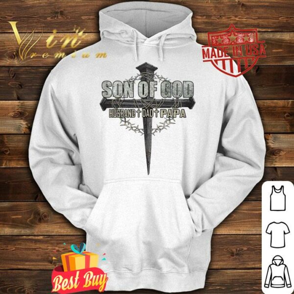 Funny SON OF GOD Grandpa Best Papa dad gifts husband gifts grandpa shirt