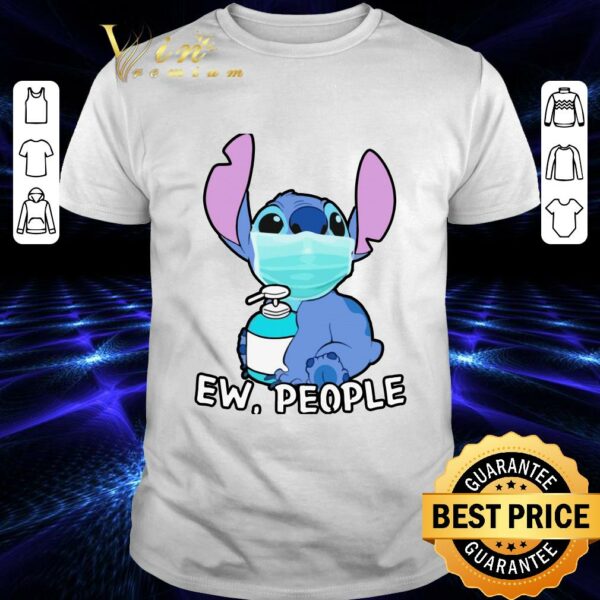 Funny Stitch Mask Hug Soap Ew People shirt