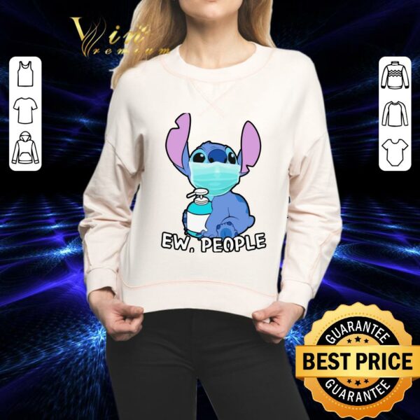 Funny Stitch Mask Hug Soap Ew People shirt