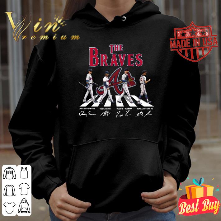 Hot The Braves Abbey Road Signatures shirt The Braves Abbey Road Signatures shirt 4 - Hot The Braves Abbey Road Signatures shirt
