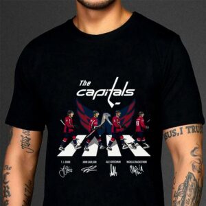 Awesome The Capitals Abbey Road signatures shirt 2