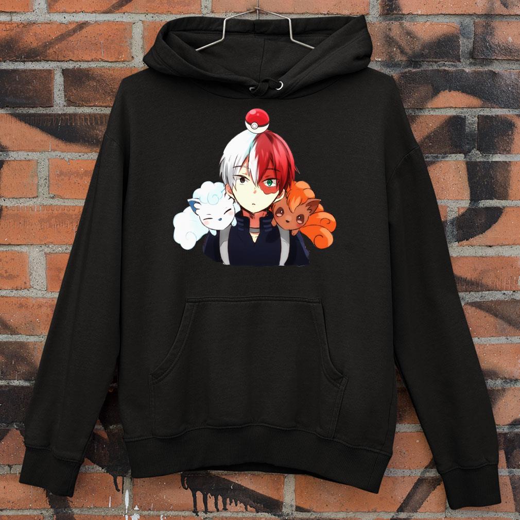 Hot Todoroki Shouto & Pokemon My hero academia Alolan Vulpix shirt be93981d todoroki shouto pokemon my hero academia alolan vulpix shirt 4 - Hot Todoroki Shouto & Pokemon My hero academia Alolan Vulpix shirt