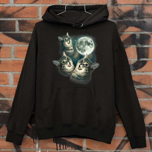 Premium Official Three Cats Moon shirt
