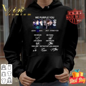 Official We Purpel You BTS shirt 3