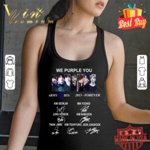 Official We Purpel You BTS shirt 2