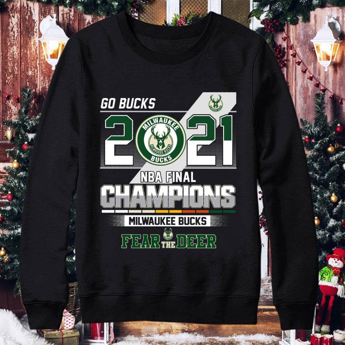 2021 Go Bucks NBA Final Champions Milwaukee Bucks Fear The Deer Shirt 2021 Go Bucks NBA Final Champions Milwaukee Bucks Fear The Deer Shirt 4 - 2021 Go Bucks NBA Final Champions Milwaukee Bucks Fear The Deer Shirt