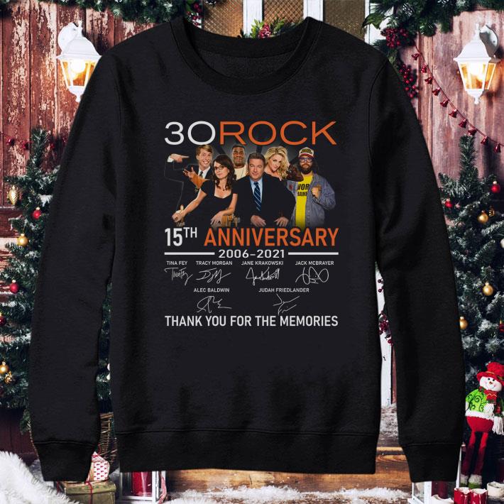 30 Rock 15th anniversary 2006-2021 signatures thank you for the memories shirt 30 Rock 15th anniversary 2006 2021 signatures thank you for the memories shirt 4 - 30 Rock 15th anniversary 2006-2021 signatures thank you for the memories shirt