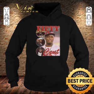 Awesome 50 Cent Fifty Cent Bootleg Rap Tee Black Vintage Style T-Shirt 3