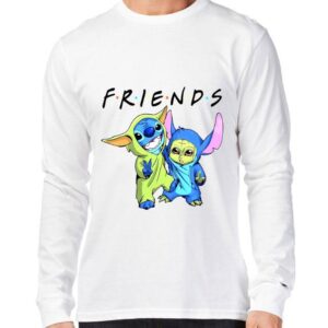 Original Baby Stitch and Baby Yoda shirt 2