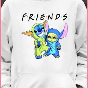 Original Baby Stitch and Baby Yoda shirt 3
