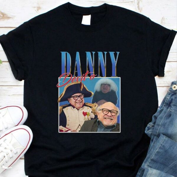 Funny Danny DeVito Homage Funny Movie Film Icon Retro 90's Vintage shirt