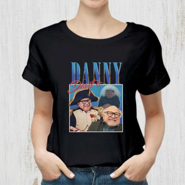 Funny Danny DeVito Homage Funny Movie Film Icon Retro 90's Vintage shirt