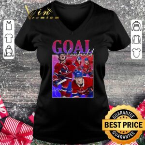 Funny Goal Caufield Cole Caufield Montreal Canadiens NHL The Canadiens Fan Hockey Shirt 1