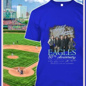 Premium Hotel California 2021 Tour Eagles band 50th anniversary signatures thank you for the memories shirt 1