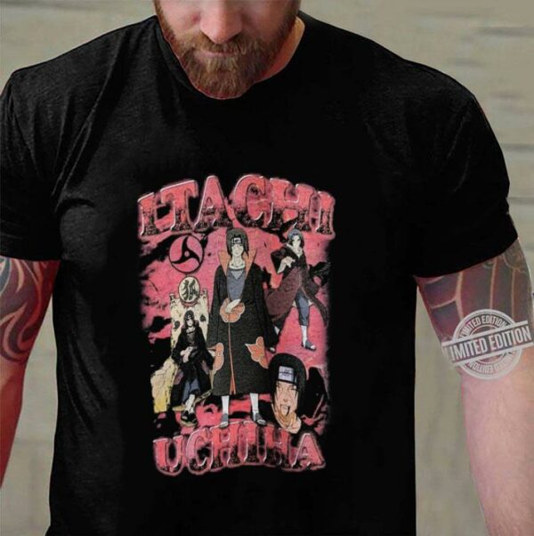Itachi Uchia Naruto Anime Characters Shirt