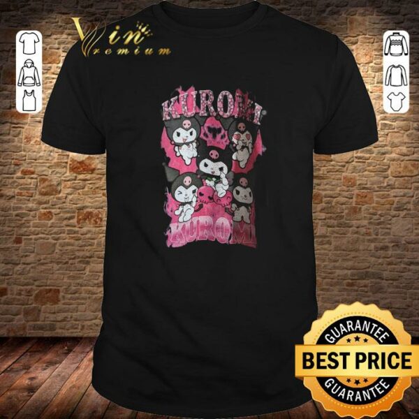 Official Kuromi Fantasy Magic Melody Onegai My Melody Kuru Kuru Shuffle Anime Characters Shirt