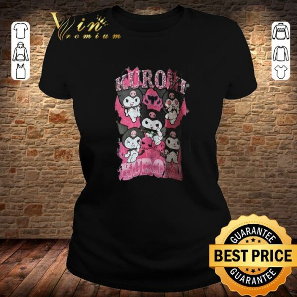 Official Kuromi Fantasy Magic Melody Onegai My Melody Kuru Kuru Shuffle Anime Characters Shirt