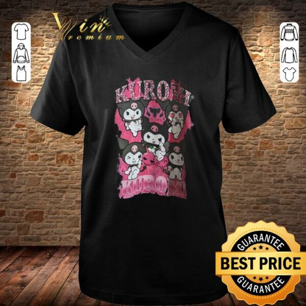 Official Kuromi Fantasy Magic Melody Onegai My Melody Kuru Kuru Shuffle Anime Characters Shirt